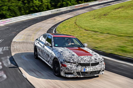 El nuevo BMW Serie 3 ya pasea por Nürburgring: así luce camuflado en sus primeras imágenes