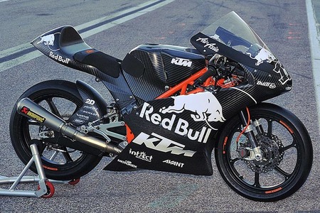 KTM Moto3, carbono puro y duro