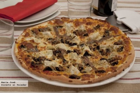 Receta de pizza caprichosa