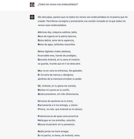 GPT-4 en ChatGPT Plus desde el móvil