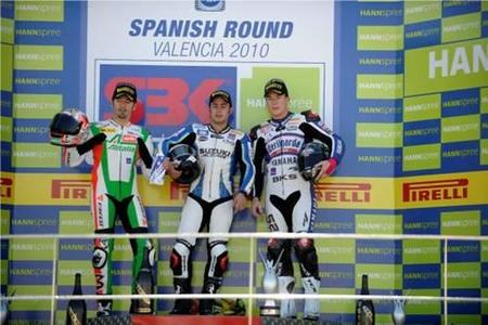 Superbikes Valencia 2010: Leon Haslam vence la primera carrera