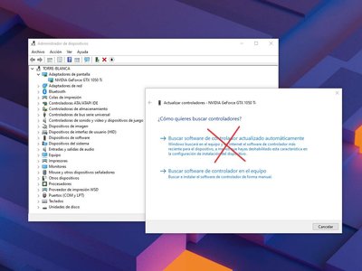 El Administrador de dispositivos de Windows 10 ya no puede actualizar tus drivers online