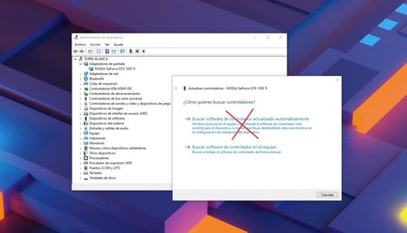 El Administrador de dispositivos de Windows 10 ya no puede actualizar tus drivers online