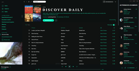 Discoverify es como el Descubrimiento semanal de Spotify pero con música nueva todos los días