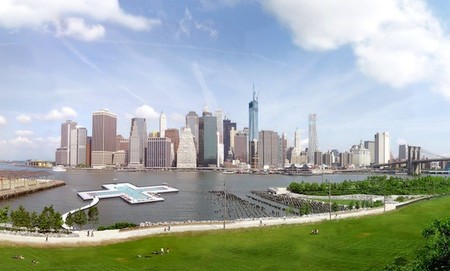 Nueva York tendrá una piscina dentro del East River