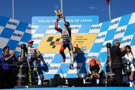 Jorge Lorenzo ganó su primera carrera del año en Motegi
