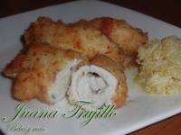 Rollitos de pollo al pesto. Receta para embarazadas