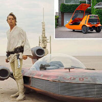Un mini coche de tres ruedas, espejos, vaselina y una escoba: así hicieron que la nave de Luke Skywalker en ‘Star Wars’ pareciera una nave
