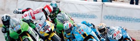 Caídas clásicas en motocicleta, "salir por orejas". Una caída dolorosa