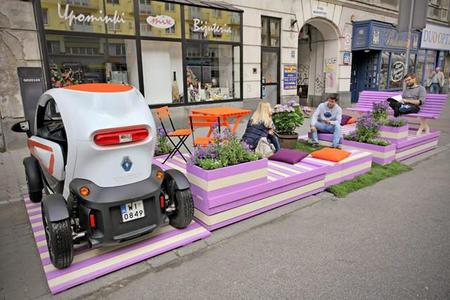 Cómo recargar cuerpo y coche en el jardín