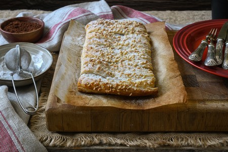 Trenza de hojaldre: un postre (fácil y rápido) para sorprender a tus invitados