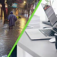 Diputada de Morena propone que el home office sea obligatorio en México cuando las lluvias te impidan llegar a tu trabajo 