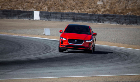 El Jaguar-I Pace se convierte en el coche eléctrico más rápido Laguna Seca 