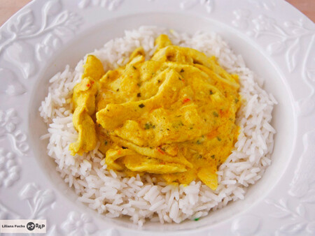 Pollo marinado con yogur, receta fácil, con un toque picante