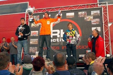 Podium Weston Beach Race 2010