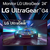 Achado do dia: Monitor Gamer LG UltraGear 24" aparece 12% mais barato no Mercado Livre 