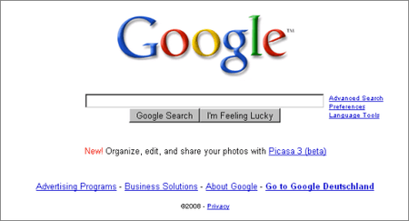 ¿Cómo diseña Google sus páginas?