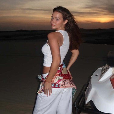 El set de lunares perfecto para los días de entretiempo está en Zara y es neutro crush del momento 