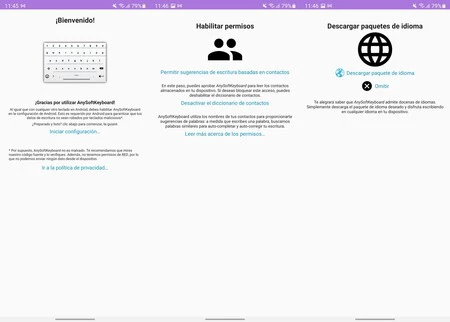 キーボード Anysoftkeyboard