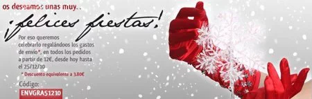 Elf nos regala los gastos de envío por navidad