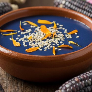 Punche: el postre típico de Puebla que se prepara con harina de maíz azul y se consume en Día de Muertos