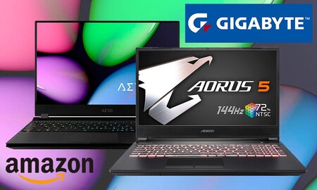 Estos 7 portátiles gaming de Gigabyte tienen potencia de sobra y llevan descuentos de entre 200 y 300 euros esta semana en Amazon