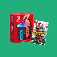 Consigue Nintendo Switch OLED en El Corte Inglés con este pack por 20 euros menos. Y de paso te llevas un juegazo de Super Mario  