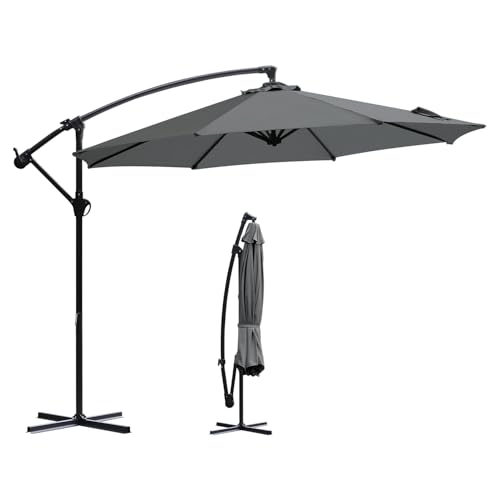 Sekey Sombrilla de 270 cm con protección UV50+