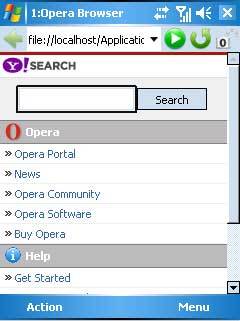 Google, buscador por defecto en Opera Mobile y Mini