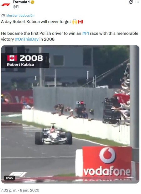 Kubica Bmw Canada F1 2026