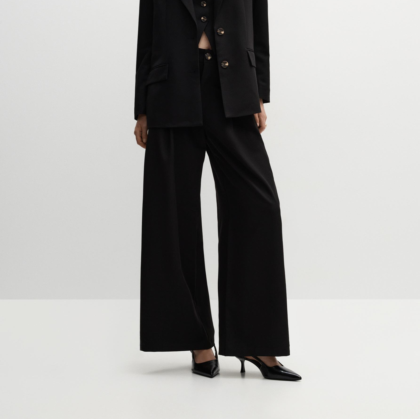 Pantalón pliegues vestir