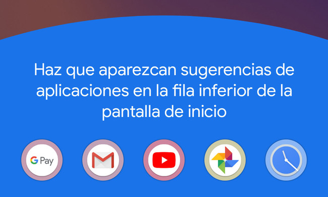 Pixel Launcher Sugerencias