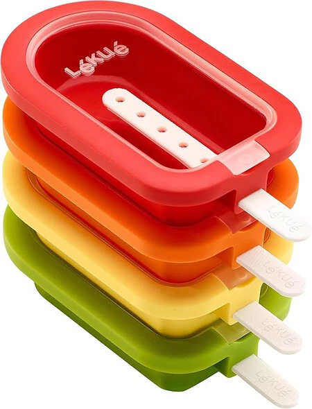 Lékué Kit 4 Moldes Mini Polo apilable