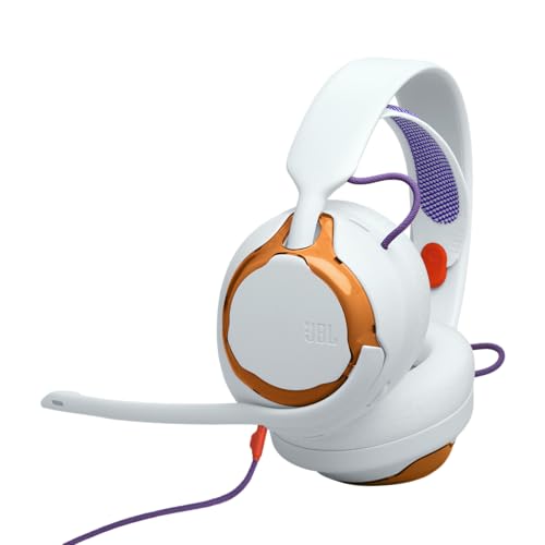 JBL Quantum 250 Auriculares supraaurales de Gaming, con Cable, Sonido Espacial JBL Quantum, micrófono, cancelación de Ruido, compatibles con Apple/PC/Xbox/PlayStation/Nintendo Switch, Turquesa