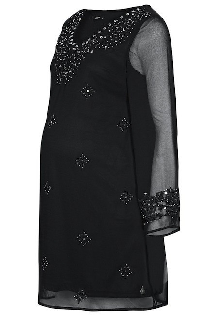 vestido túnica premamá brillos
