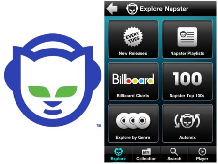 Napster aterriza en la App Store