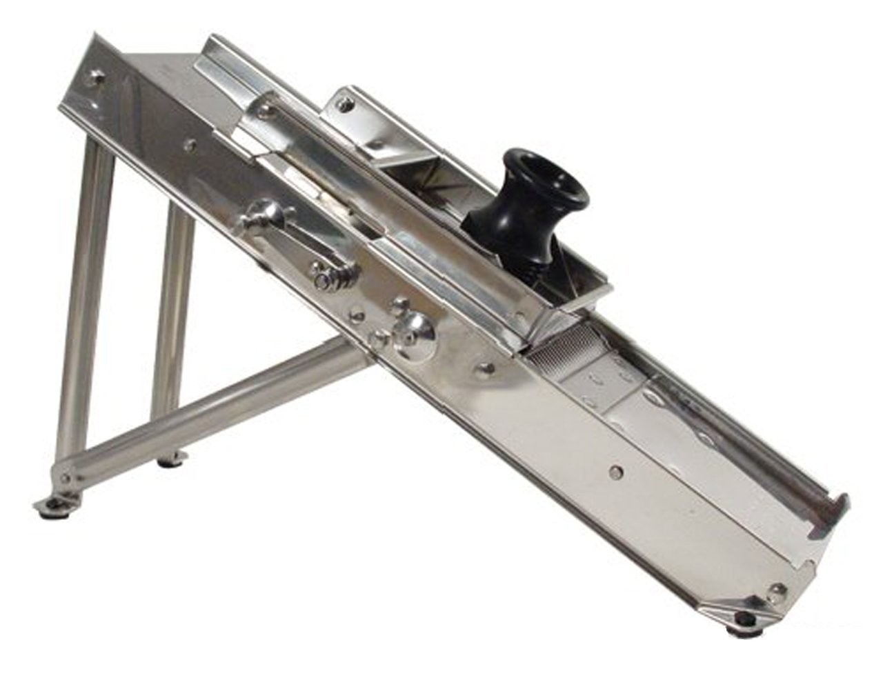 Mandolina Patatas Protector De Seguridad Para Mandolina Bron Coucke - Acero Inoxidable, Fabricado En Francia Seguridad Utensilios Cocina