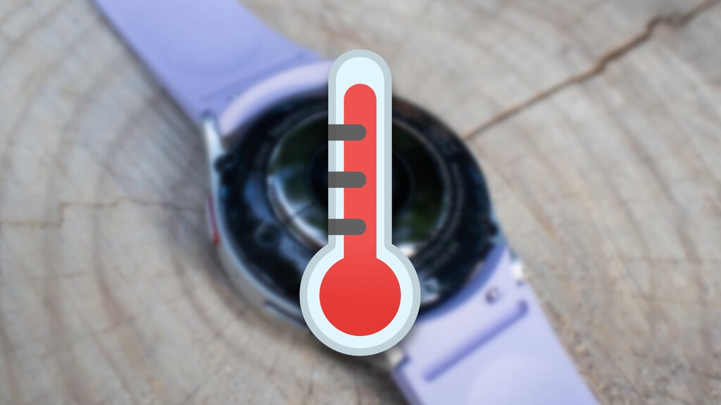 Los Samsung Galaxy Watch 5 serán un termómetro para registrar la temperatura de cualquier cosa 