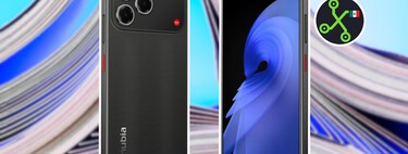 Celular Android con tres cámaras y "hasta 20 GB de RAM". Tiene diseño de un gama alta