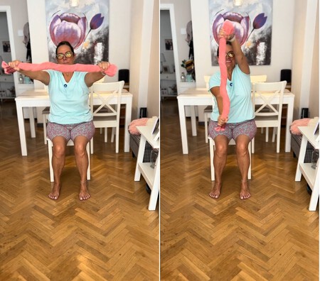 Pilates en silla