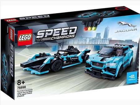 Jaguar entra a la colección de LEGO Speed Champions con sus dos eléctricos de competencia