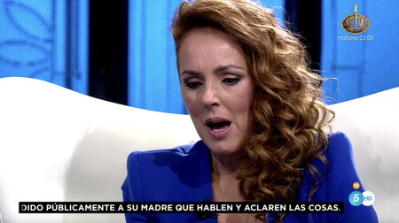 Rocío Carrasco desvela por fin porqué no le coge el teléfono a su hija, Rocío Flores: "No es un capricho, hay un equipo detrás que me lo aconseja"
