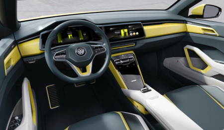 Volkswagen T Cross Breeze Concept interior