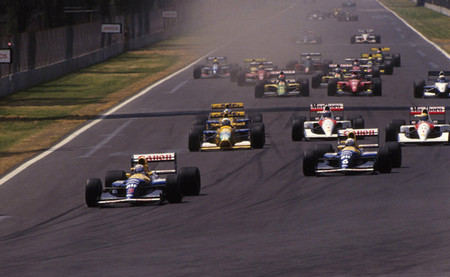 Salida GP México 1992