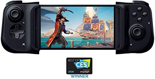 Razer Kishi para Android (Xbox) - Controlador de Juegos para teléfonos, conexión USB-C, diseño ergonómico, Ajuste Individual para teléfonos móviles, Dispositivo analógico - Negro