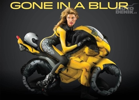 La fusión entre cuerpo y motocicleta