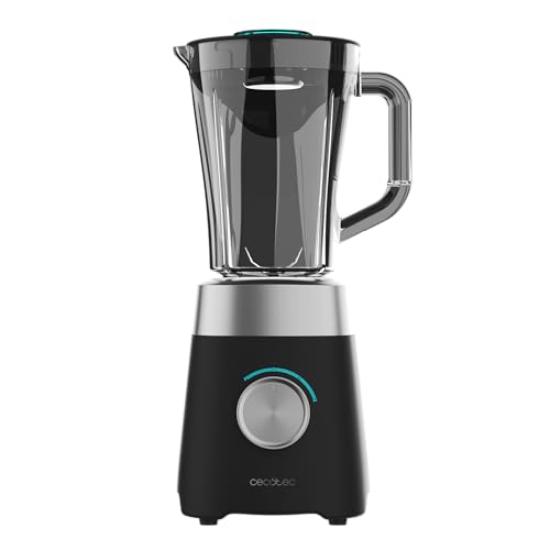 Cecotec Batidora de Vaso 20000RPM Power Black Titanium 1300MAX B Pro