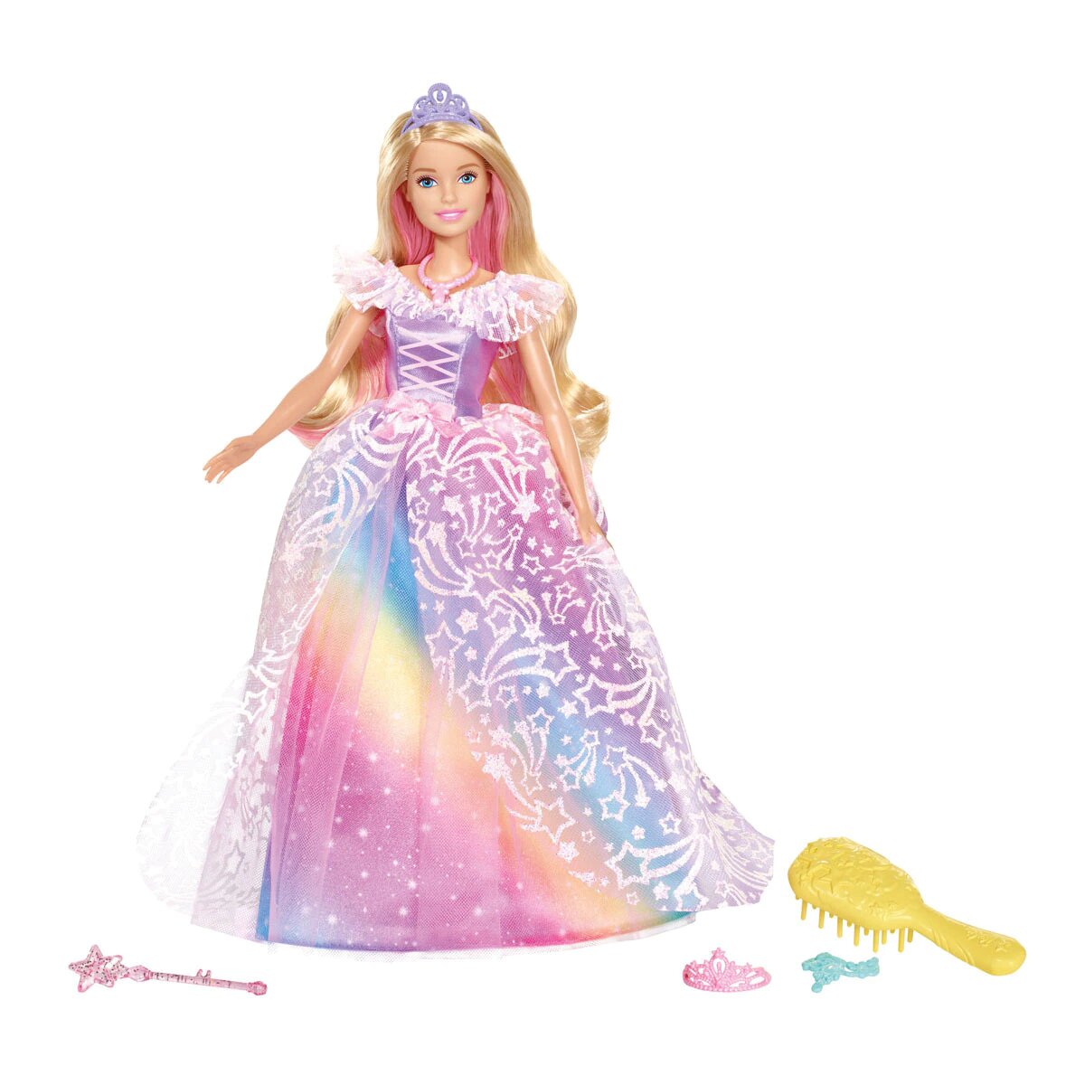 Barbie Dreamtopia Muñeca Superprincesa con accesorios