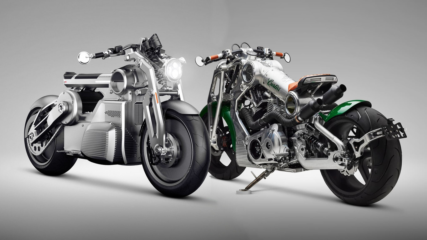 Curtiss Zeus y Warhawk: La primera moto eléctrica y la última de gasolina de la antigua Confederate