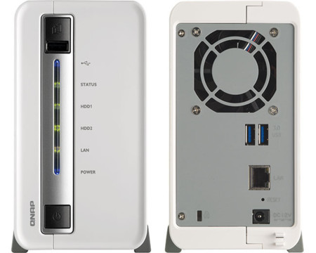 TS-212P, el nuevo NAS de dos bahías de QNAP